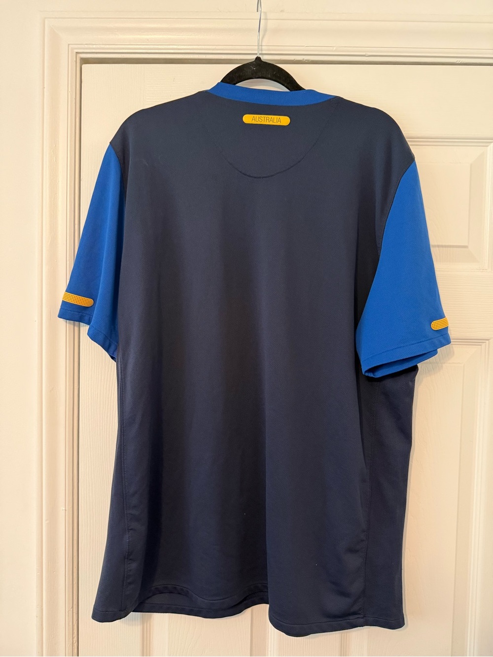 Nike Navy Authentic Soccer Jersey with White Accent - Picture 4 of 4